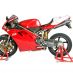 Ducati with race stands
